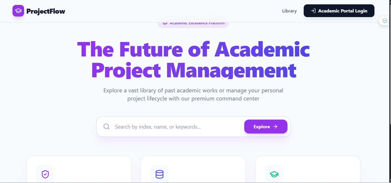 ProjectFlow Web Application